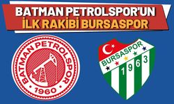 Dev Prova! Batman Petrolspor'un İlk Rakibi Bursaspor
