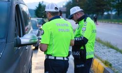 Düğün konvoyunda trafik güvenliğini tehlikeye düşüren 11 araca ceza
