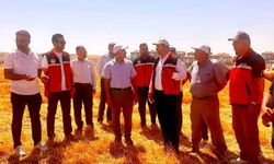 Çiftçilere anız yangınlarının zararları anlatıldı
