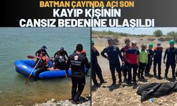 Batman Çayı'nda Acı Son:  Kayıp Şahsın Cansız Bedenine Ulaşıldı