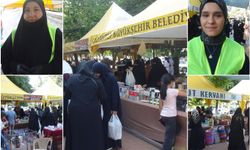 Kermeste gönüllü olarak çalışan kadınlar: Amacımız hiçbir maddi karşılık beklemeden Allah'ın rızasını kazanmak