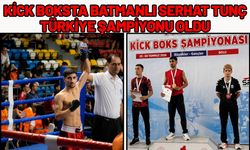 Kick Boksta Batmanlı Serhat Tunç Türkiye Şampiyonu Oldu