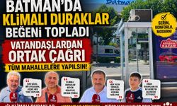 Batman'da Klimalı Duraklar Beğeni Topladı: Vatandaşlardan Ortak Çağrı "Tüm Mahallelere Yapılsın"