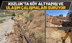 Kozluk’ta Köy Altyapısı ve Ulaşım Çalışmaları Sürüyor