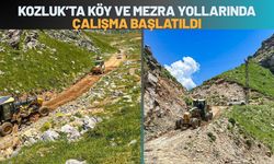 Kozluk’ta Köy ve Mezra Yollarında Çalışma Başlatıldı