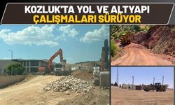 Kozluk'ta Yol ve Altyapı Çalışmaları Sürüyor