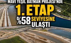 Mavi Yeşil Batman Projesi'nde 1. Etap %58 Seviyesine Ulaştı