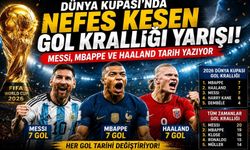 Dünya Kupası'nda Nefes Kesen Gol Krallığı Yarışı! Messi, Mbappe ve Haaland Tarih Yazıyor