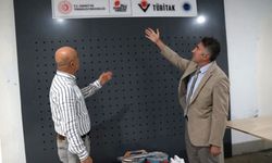 Rektör Demir ve Tübitak Heyetinden Millî Teknoloji Atölyesine İnceleme