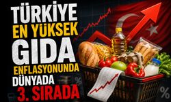 Türkiye En Yüksek Gıda Enflasyonunda Dünyada 3. Sırada