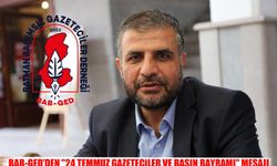 BAB-GED’den "24 Temmuz Gazeteciler ve Basın Bayramı" Mesajı