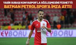 Yasir Subaşı Konyaspor’la Sözleşmesini Feshetti! Batman Petrolspor’a İmza Attı!