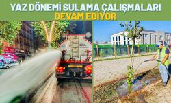 Yaz Dönemi Sulama Çalışmaları Devam Ediyor