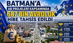 Batman’a AB Projeleri Kapsamında 687 Bin Avroluk Hibe Tahsis Edildi