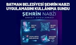 Batman Belediyesi Şehrin Nabzı Uygulamasını Kullanıma Sundu