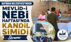 Batman Belediyesi’nden Mevlid-i Nebi Haftası’nda Kandil Simidi İkramı
