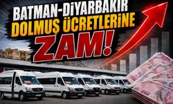 Batman-Diyarbakır Dolmuş Ücretlerine Zam! Yeni Tarife Bugün Yürürlüğe Girdi