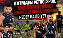 Batman Petrolspor, Boluspor Maçı Hazırlıklarına Başladı! Hedef Galibiyet