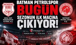 Batman Petrolspor Bugün Sezonun İlk Maçına Çıkıyor