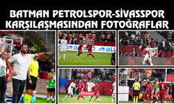 Batman Petrolspor-Sivasspor Karşılaşmasından Fotoğraflar