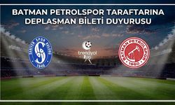 BATMAN PETROLSPOR TARAFTARINA DEPLASMAN BİLETİ DUYURUSU