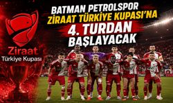 Batman Petrolspor Ziraat Türkiye Kupası’na 4. Turdan Başlayacak