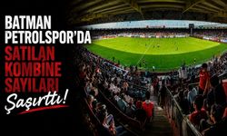 Batman Petrolspor'da Satılan Kombine Sayıları Şaşırttı
