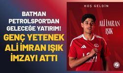 Batman Petrolspor'dan Geleceğe Yatırım! Genç Yetenek Ali İmran Işık İmzayı Attı