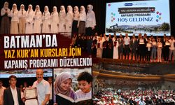 Batman’da Yaz Kur’an Kursları İçin Kapanış Programı Düzenlendi