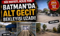 Batman'da Alt Geçit Bekleyişi Uzadı! 5 Ay Denildi, Ağustos Geldi Hâlâ Açılmadı