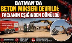 Batman’da Beton Mikseri Devrildi: Facianın Eşiğinden Dönüldü