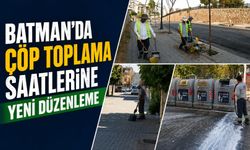 Batman’da Çöp Toplama Saatlerine Yeni Düzenleme
