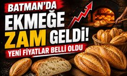 Batman’da Ekmeğe Zam Geldi! Yeni Fiyatlar Belli Oldu
