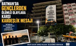 Batman’da Gençlerden Ölümlü Olaylara Karşı Kardeşlik Mesajı