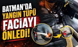 Batman’da Yangın Tüpü Faciayı Önledi: Sürücünün Doğru Müdahalesi Aracını Kül Olmaktan Kurtardı