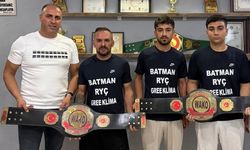 Batmanlı Boksörler Uluslararası Turnuvadan 4 altın kemerle döndü