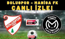 Boluspor - Manisa FK CANLI İZLE!