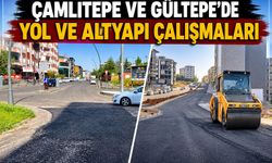 Çamlıtepe ve Gültepe’de Yol ve Altyapı Çalışmaları