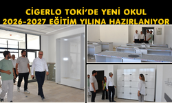Cigerlo TOKİ’de Yeni Okul 2026-2027 Eğitim Yılına Hazırlanıyor