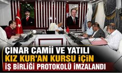 Çınar Camii ve Yatılı Kız Kur’an Kursu İçin İş Birliği Protokolü İmzalandı