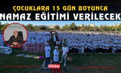 Çocuklara 15 Gün Boyunca Namaz Eğitimi Verilecek