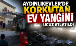 Aydınlıkevler'de Korkutan Ev Yangını Ucuz Atlatıldı
