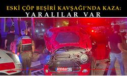Eski Çöp Beşiri Kavşağı’nda Trafik Kazası: Yaralılar Var