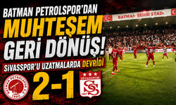 Batman Petrolspor’dan Muhteşem Geri Dönüş! Sivasspor’u Uzatmalarda Devirdi: 2-1