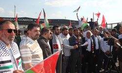 Filistin Konvoyunun Irak'ta bekletilmesine Şırnaklı STK'lardan tepki