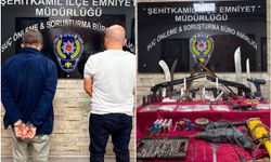 Gaziantep'te silah ve uyuşturucu operasyonu