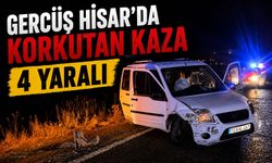 Gercüş Hisar’da Korkutan Kaza: 4 Yaralı