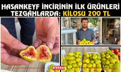 Hasankeyf İncirinin İlk Ürünleri Tezgâhlarda: Kilosu 200 TL