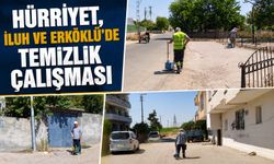 Hürriyet, İluh ve Erköklü’de Temizlik Çalışması