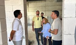 Beşiri Kaymakamı Arslanşahin Yeni Hastane İnşaatını Ziyaret Etti